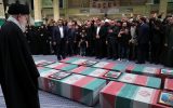 تسلی رهبر معظم انقلاب اسلامی به خانواده شهدای راه قدس